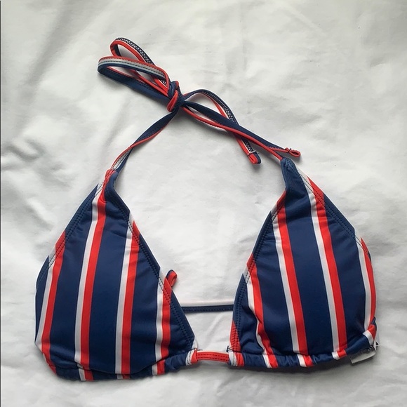 Bellizo Striped Red White & Blue Bikini - Picture 5 of 6